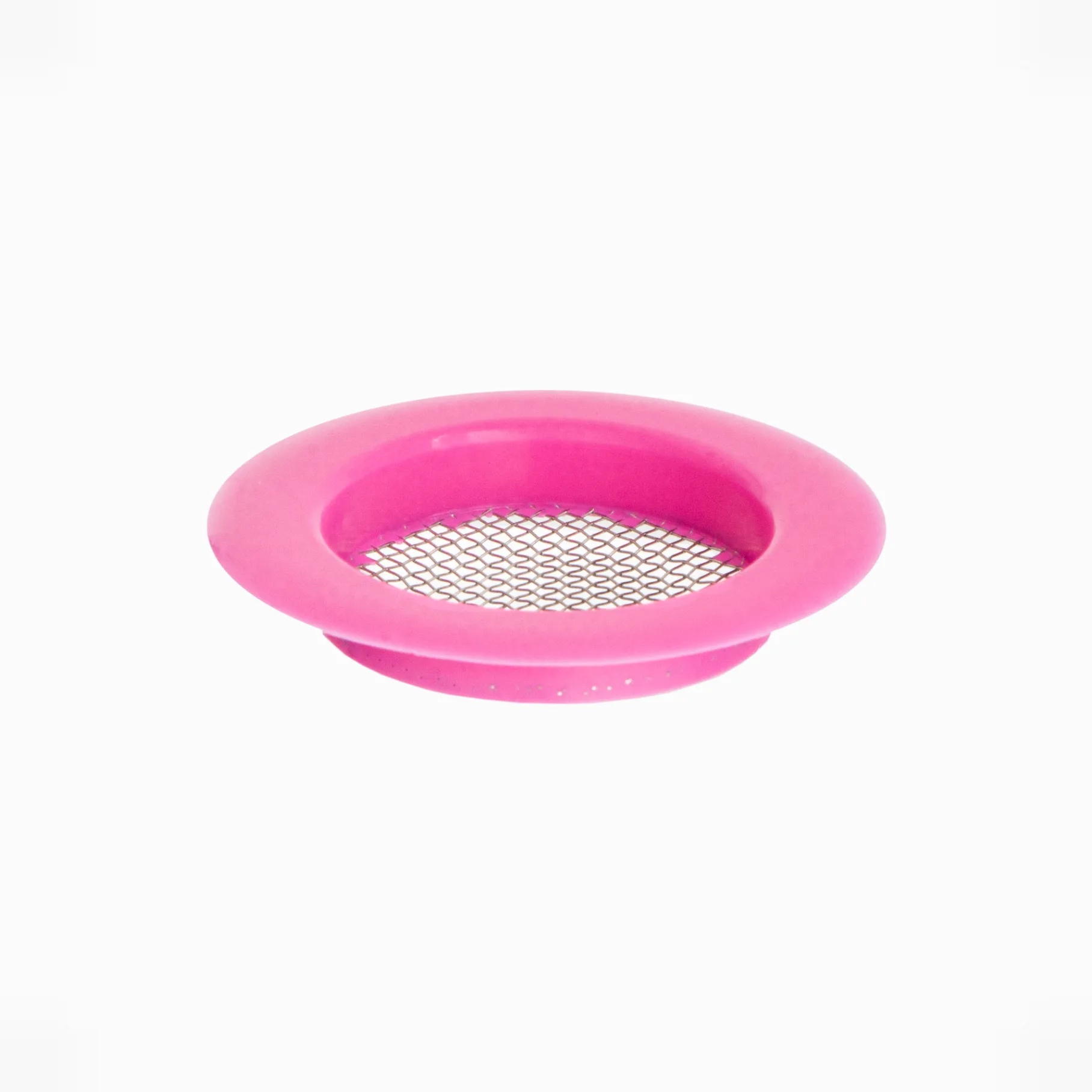 Filtro para bacha tradicional DF, color rosa, vista lateral