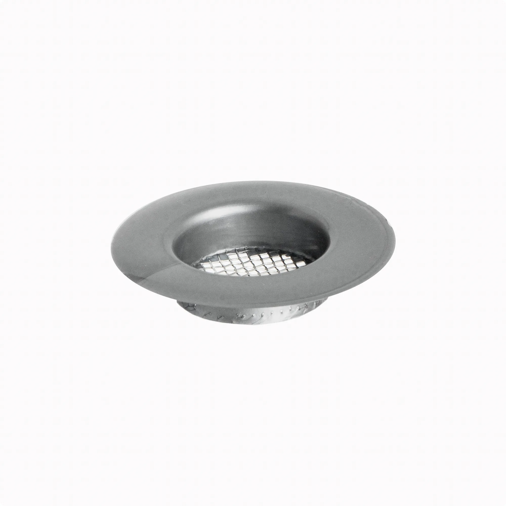 Filtro para lavatorio y bidet DF, color plata, vista lateral
