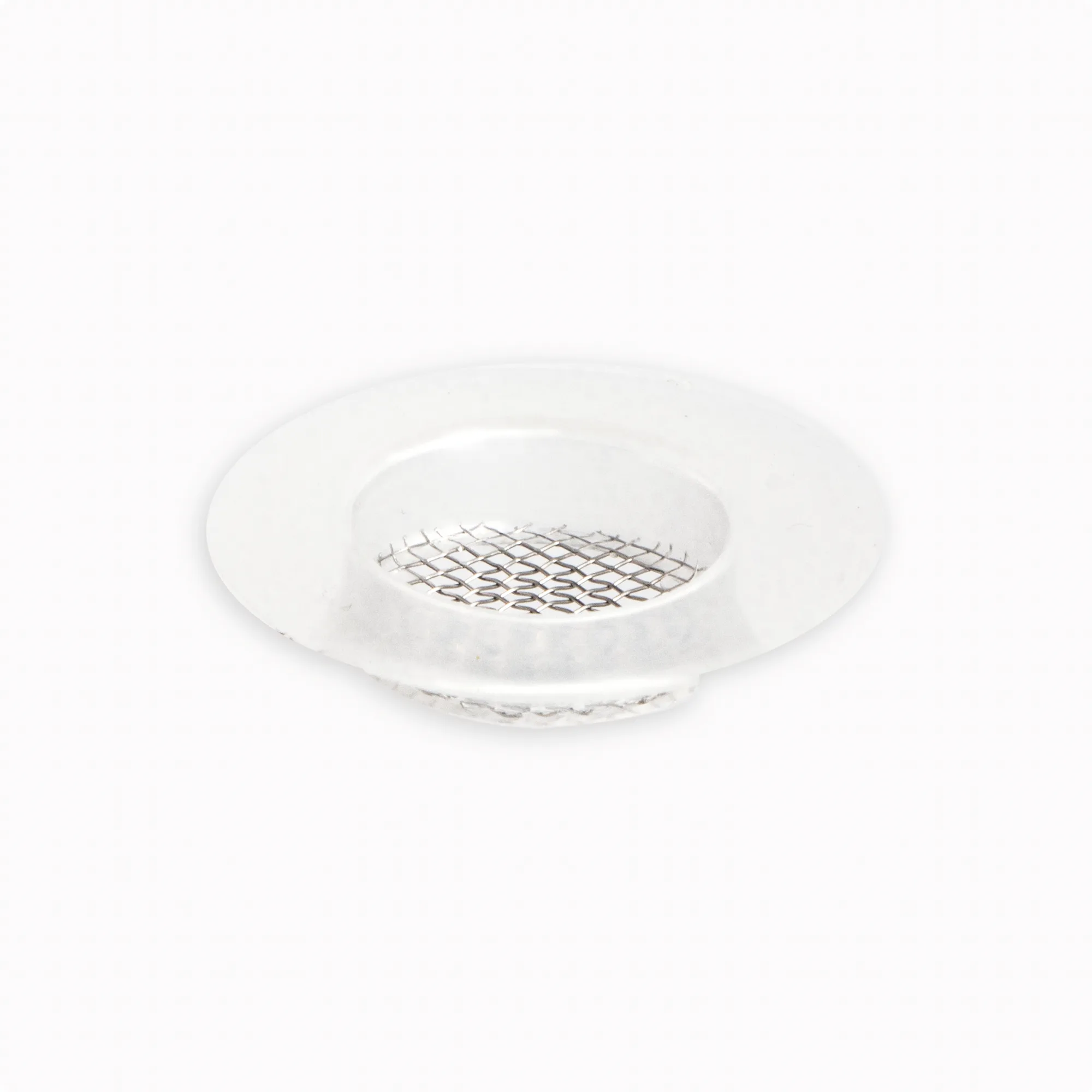 Filtro para lavatorio y bidet DF, color transparente, vista lateral