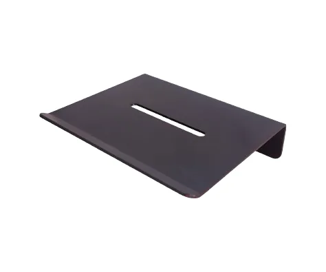 Jabonera DF para baño en negro mate