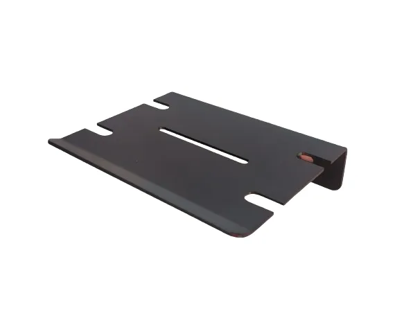 Porta cepillo DF para baño en negro mate