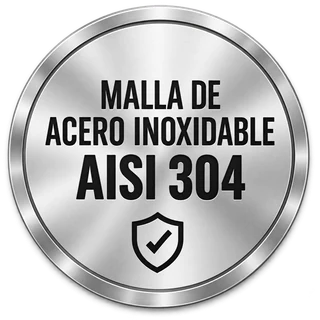 Malla de acero inoxidable AISI 304